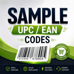 Sample UPC EAN codes for Marketplace AC