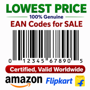 EAN-Certified-Bar-Code-for-Amazon-India-Ebay-Flipkart-Amazon-USA-100-Genuine